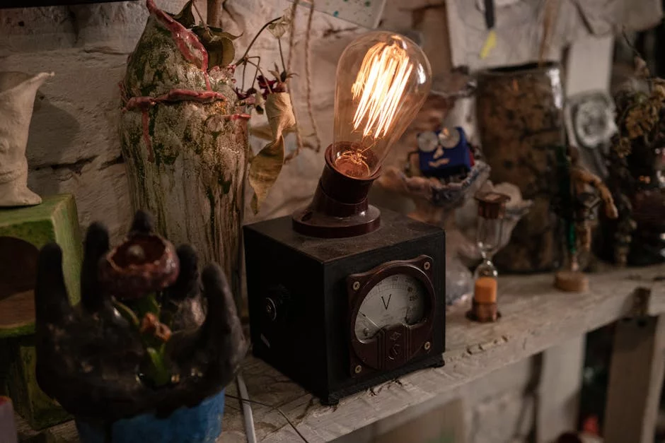 cozy restaurant interior with warm lighting and dining customers